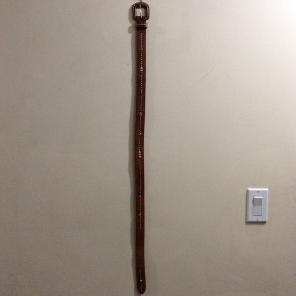 Vintage Pelican Cove buttery soft leather belt - Picture 11 of 14